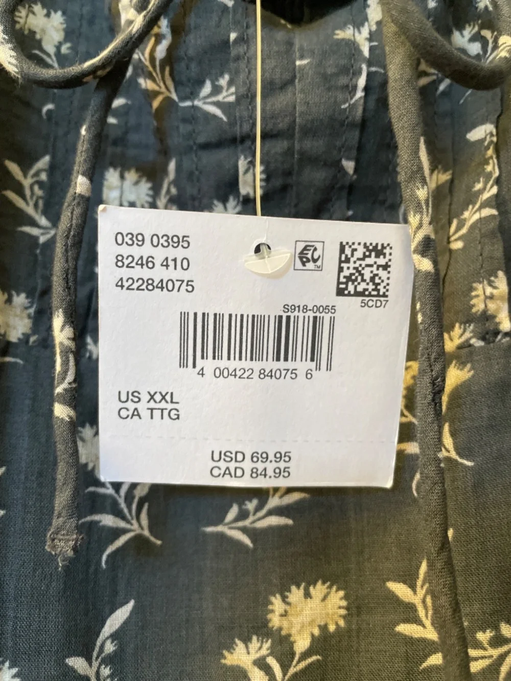 American Eagle AE corset midi dress prairie boho cottagecore sundress - Picture 7 of 8
